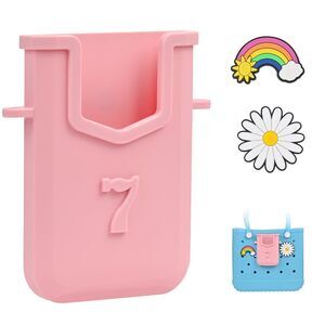 7480 Silicone Phone Holder for Bogg Beach Bag - Charm Insert Accessory